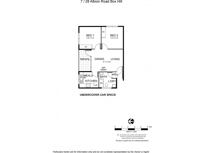 7/28 Albion Road, Box Hill VIC 3128 Floorplan