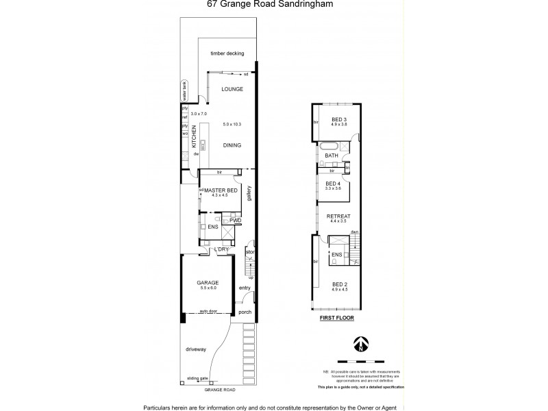 67 & 67A Grange Road, Sandringham VIC 3191 Floorplan