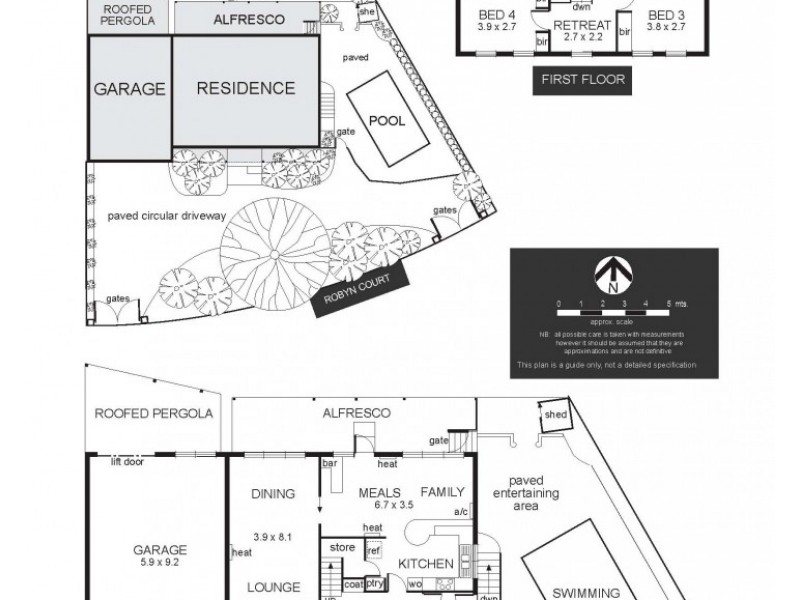 2 Robyn Court, Dandenong North VIC 3175 Floorplan