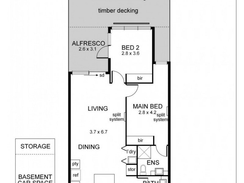 11/25 Truganini Road, Carnegie VIC 3163 Floorplan