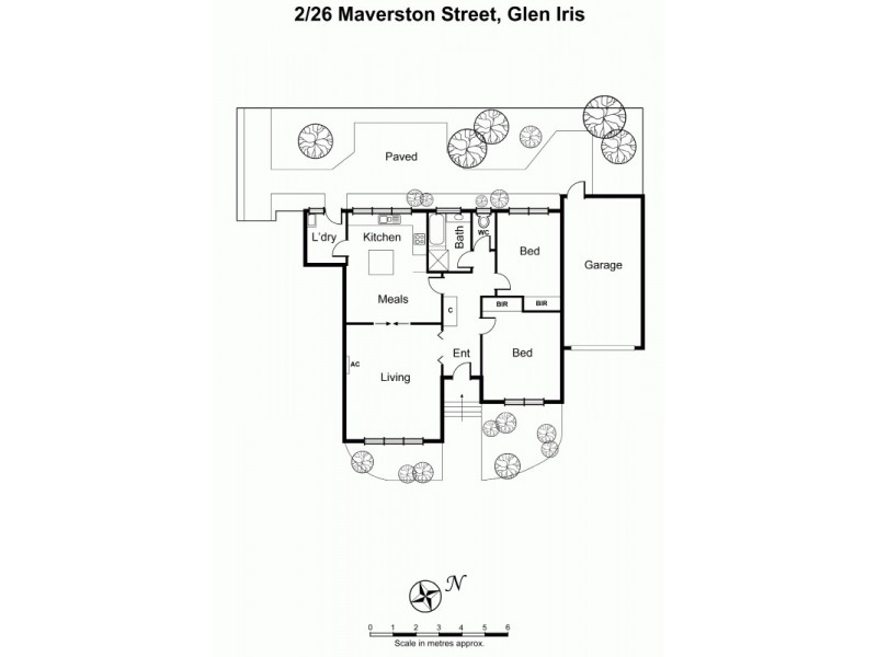 2/26 Maverston Street, Glen Iris VIC 3146 Floorplan