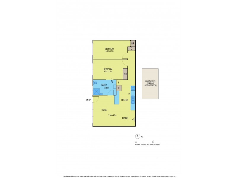 12/38 Hampton Parade, West Footscray VIC 3012 Floorplan