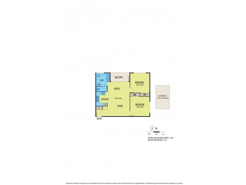 15/97 Raleigh Road, Maribyrnong VIC 3032 Floorplan