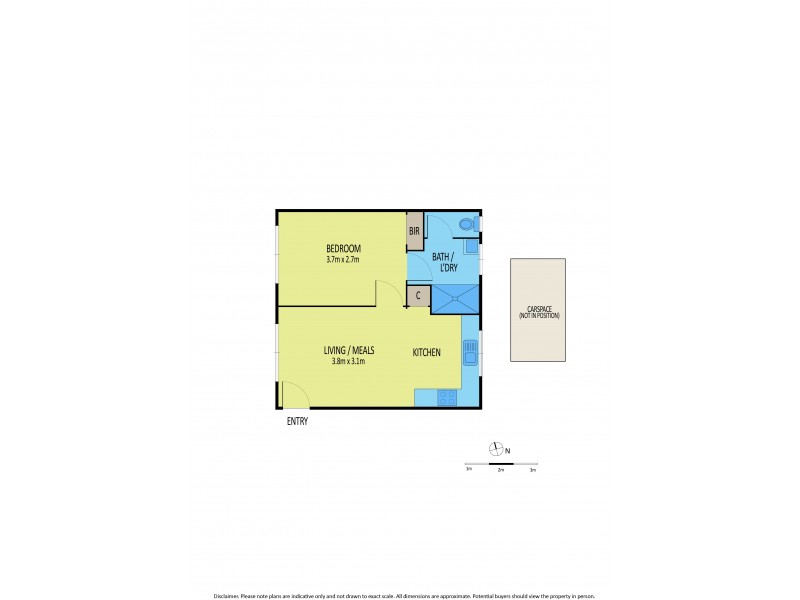 1/146 Rupert Street, West Footscray VIC 3012 Floorplan