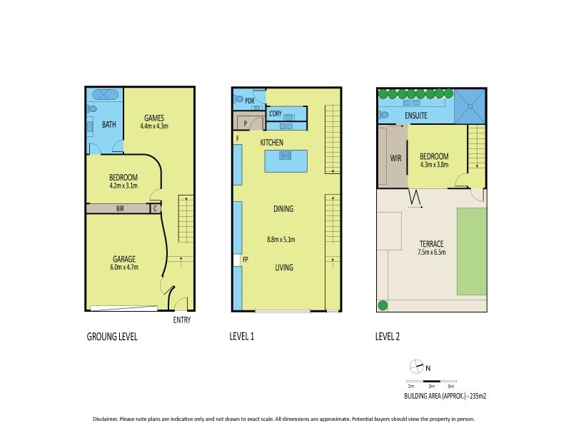 45 Albermarle Street, Kensington VIC 3031 Floorplan