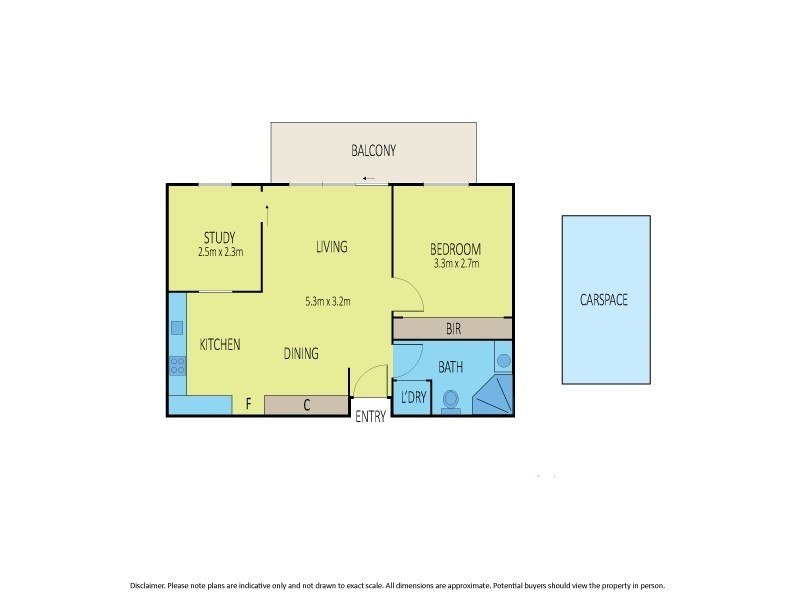 G05/108 Altona Street, Kensington VIC 3031 Floorplan