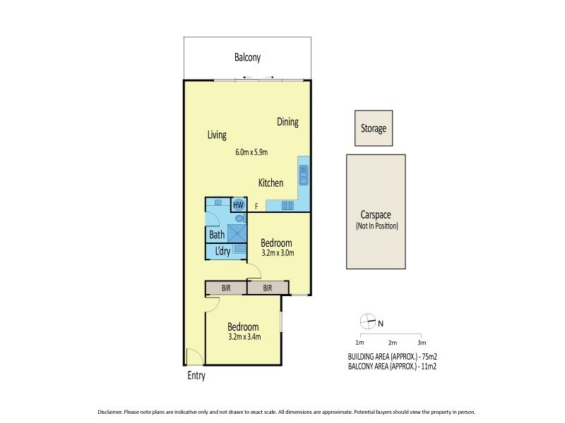12/52-54 Epsom Road, Ascot Vale VIC 3032 Floorplan