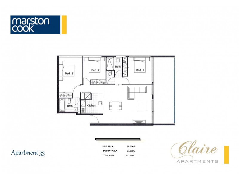 33/122 Maribyrnong Road, Moonee Ponds VIC 3039 Floorplan