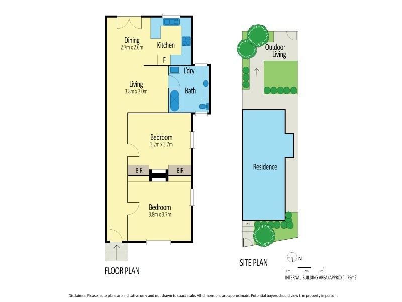 18 McConnell Street, Kensington VIC 3031 Floorplan