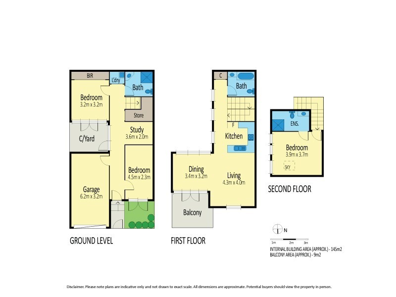 19 McNamara Mews, Kensington VIC 3031 Floorplan