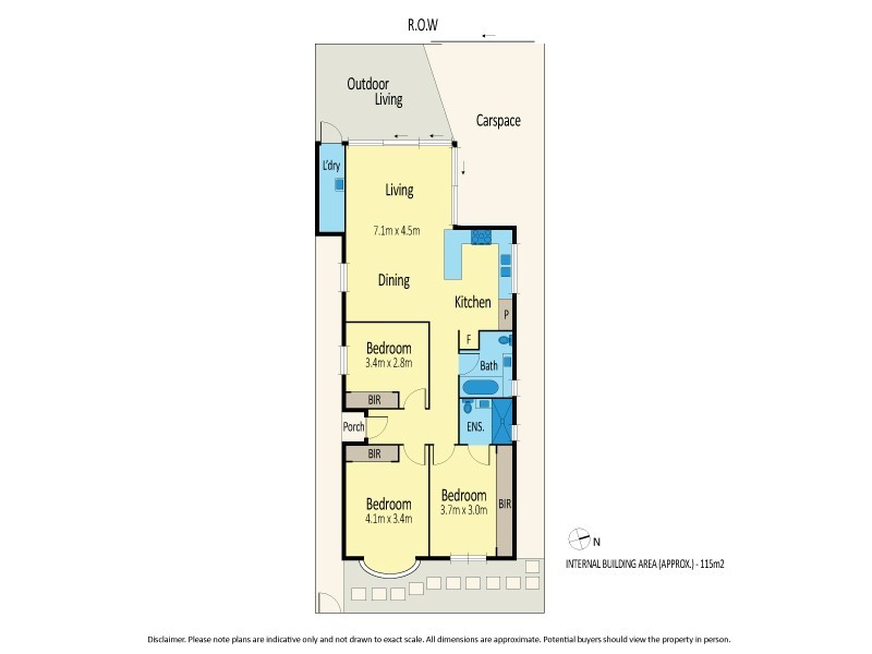18 Collett Street, Kensington VIC 3031 Floorplan