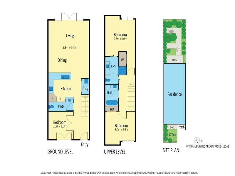2/175 Kent Street, Ascot Vale VIC 3032 Floorplan