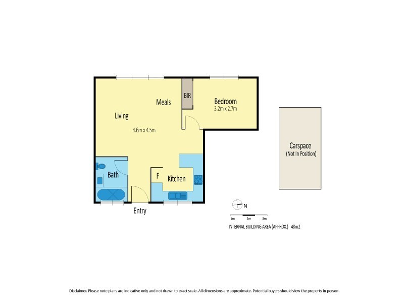 12/7 Waltham Street, Flemington VIC 3031 Floorplan
