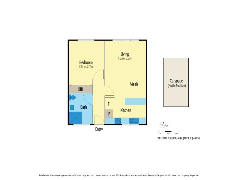 10/7 Waltham Street, Flemington VIC 3031 Floorplan