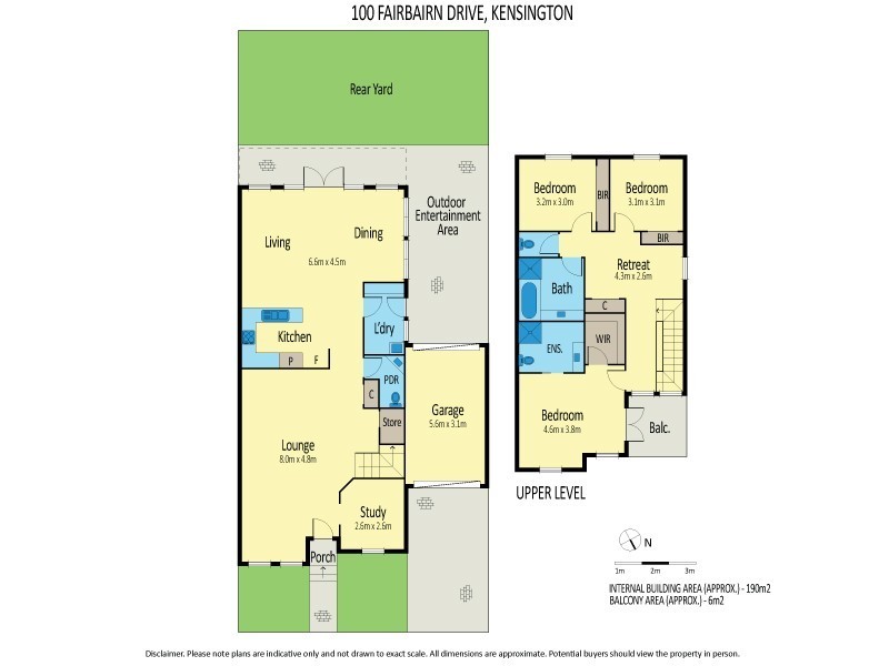 100 Fairbairn Drive, Kensington VIC 3031 Floorplan