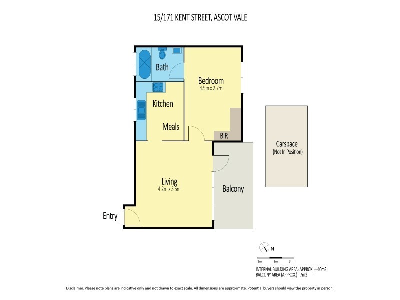 15/171 Kent Street, Ascot Vale VIC 3032 Floorplan
