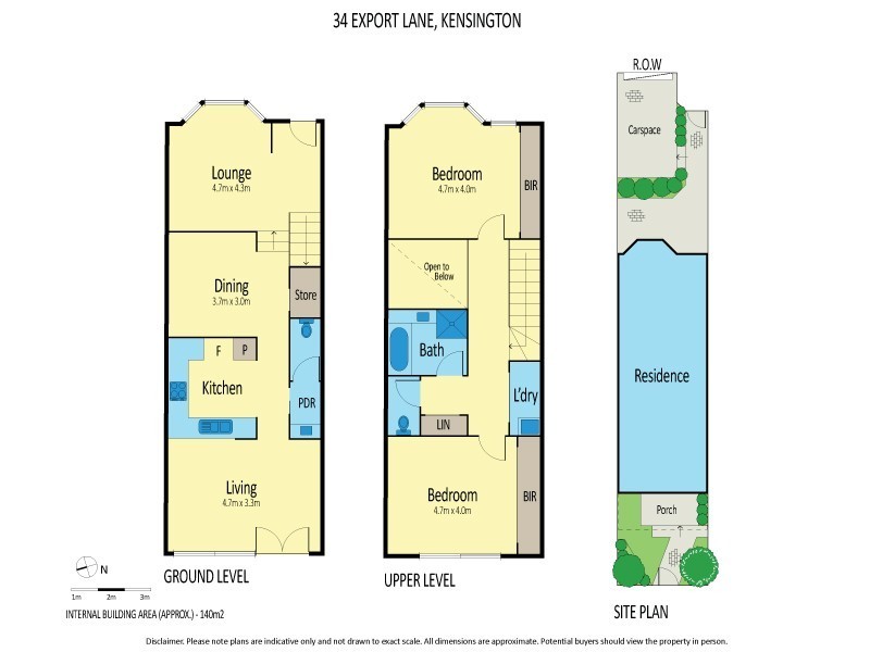 34 Export Lane, Kensington VIC 3031 Floorplan