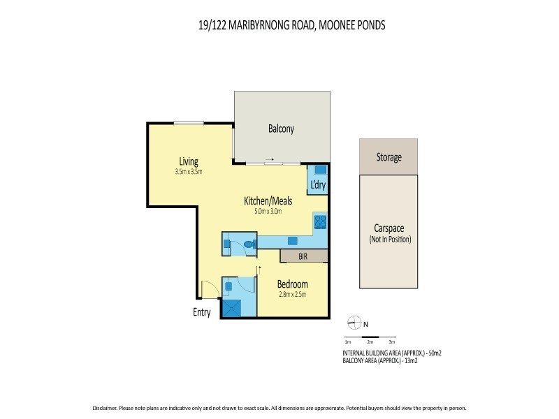 19/122 Maribyrnong Road, Moonee Ponds VIC 3039 Floorplan