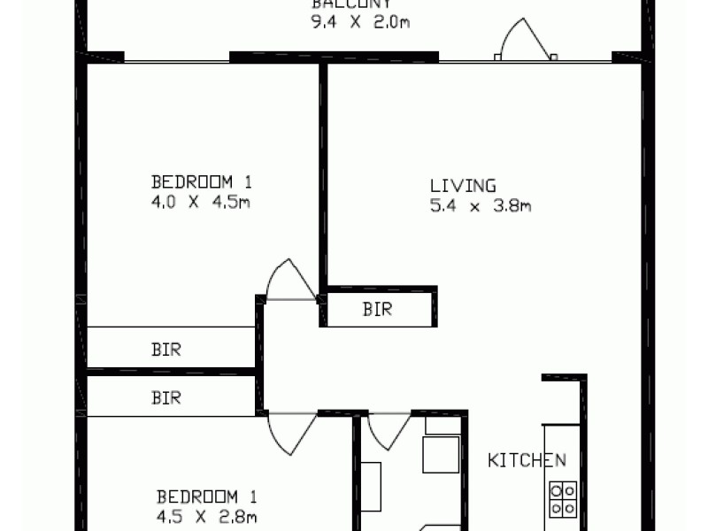 8/45 Broad Street, Marden SA 5070 Floorplan