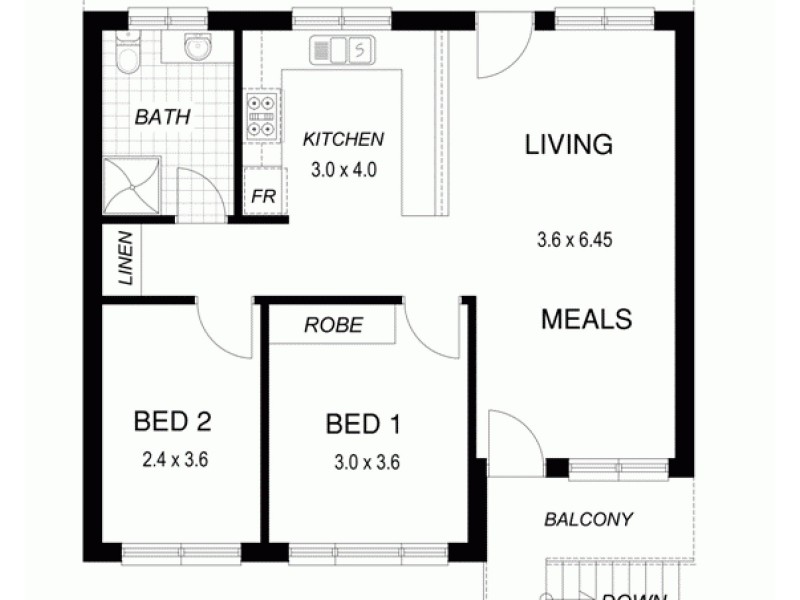 9/31 Everard Avenue, Ashford SA 5035 Floorplan