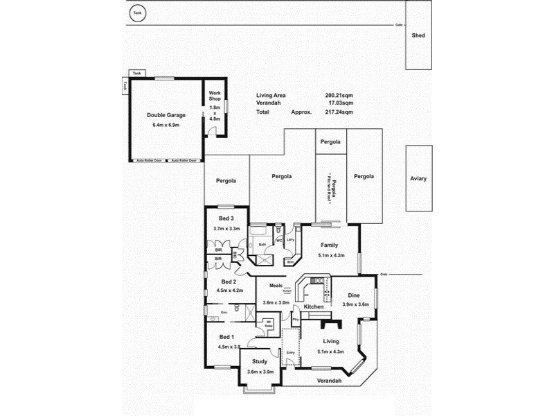 4 Coachhouse Drive, Teringie SA 5072 Floorplan
