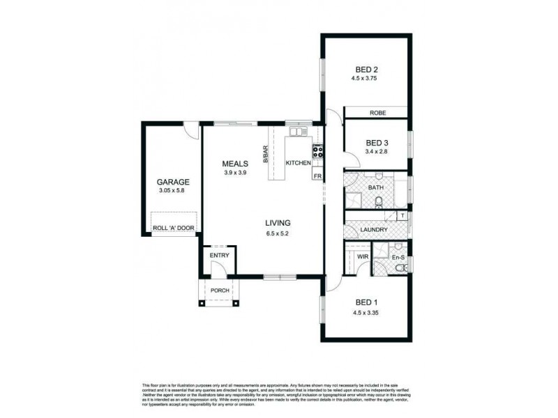 3B Buttery Avenue, Rostrevor SA 5073 Floorplan