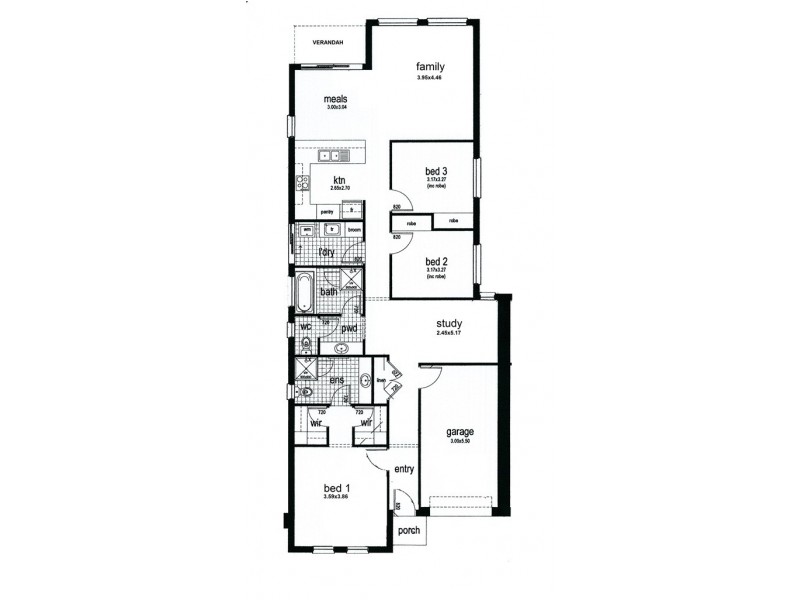 Res 3/79 Portrush Road, Evandale SA 5069 Floorplan