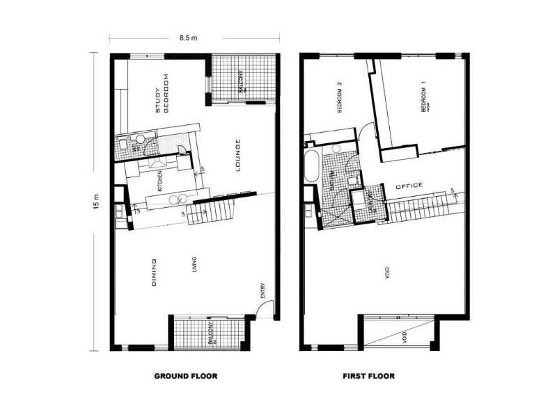 35/225-249 Wakefield Street, Adelaide SA 5000 Floorplan