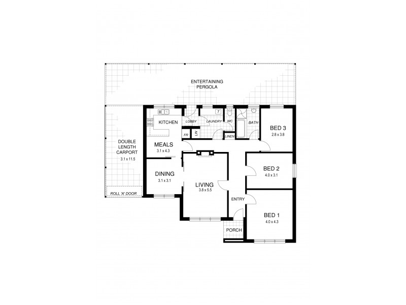 3 Grivell Street, Campbelltown SA 5074 Floorplan