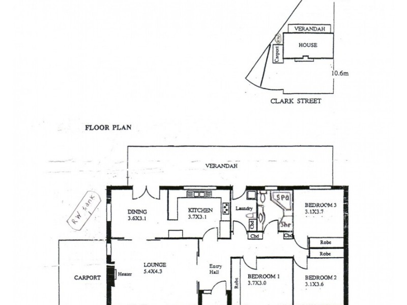 6A Clark Street, Stonyfell SA 5066 Floorplan