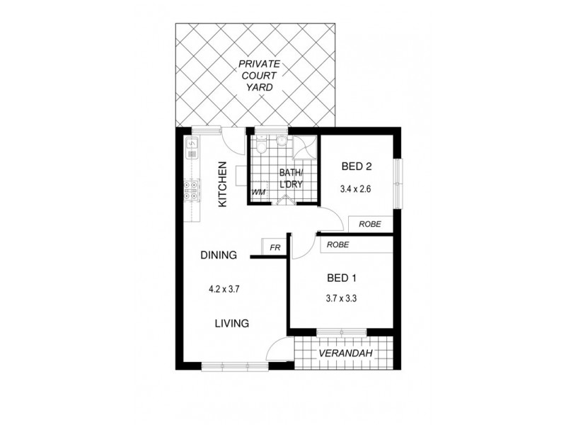 1/5 Stanley Street, Plympton SA 5038 Floorplan