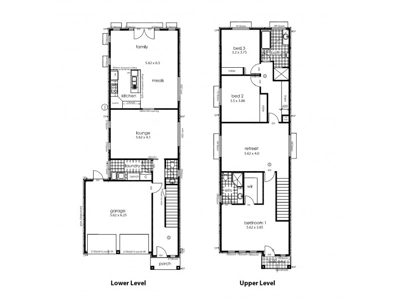 52A & 52B Maple Avenue, Rostrevor SA 5073 Floorplan