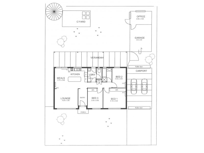 2 Chatswood Grove, Newton SA 5074 Floorplan