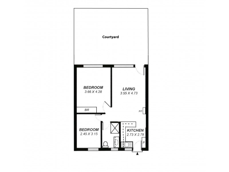 7/218 Esplanade, Seacliff SA 5049 Floorplan
