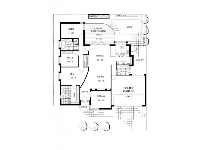 1 Stanley Street, Tranmere SA 5073 Floorplan
