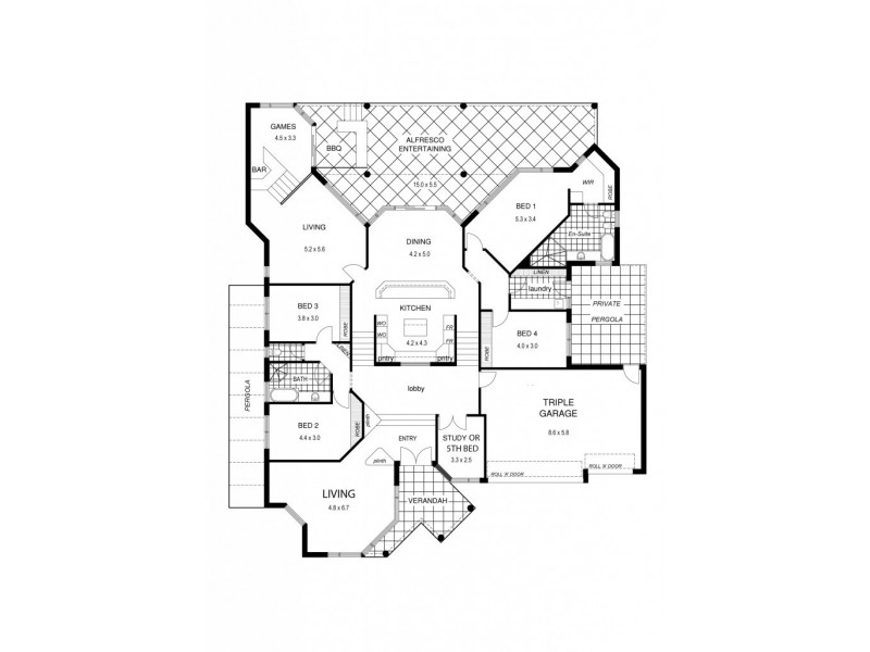 4 Riviera Court, Pasadena SA 5042 Floorplan