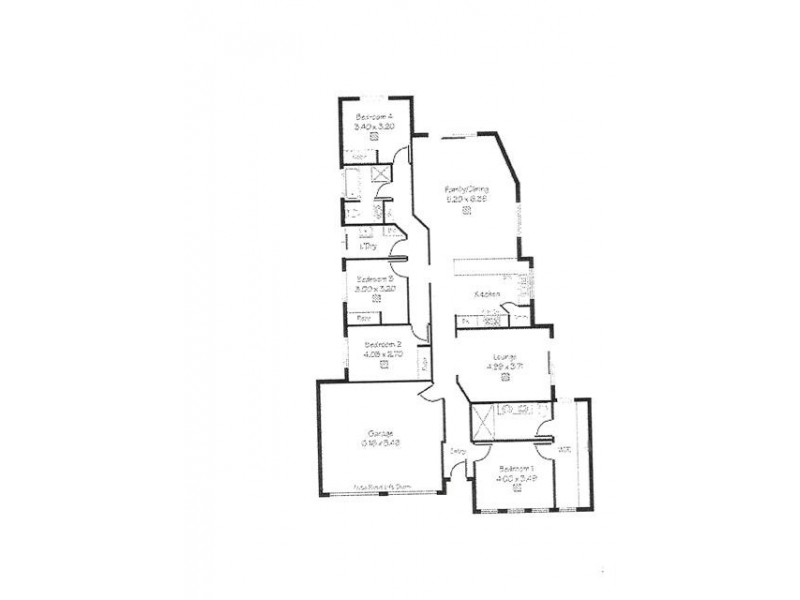 1a Thistle Avenue, Klemzig SA 5087 Floorplan