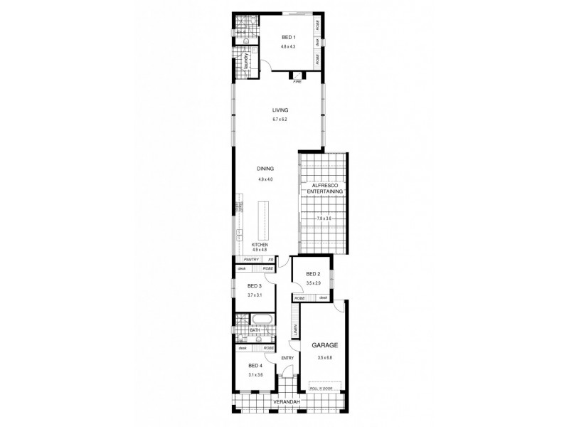 17A Scott Street, Firle SA 5070 Floorplan