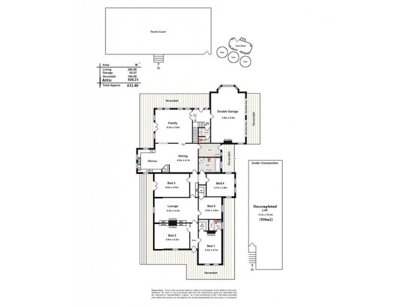 112 Main Street, Lobethal SA 5241 Floorplan