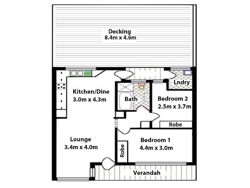 4/376 Portrush Road, Tusmore SA 5065 Floorplan