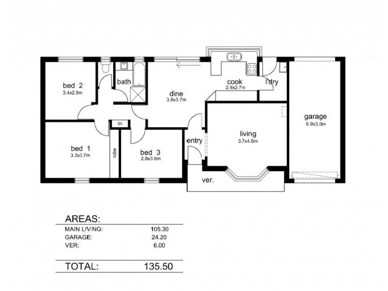 3A Mendes Street, Prospect SA 5082 Floorplan