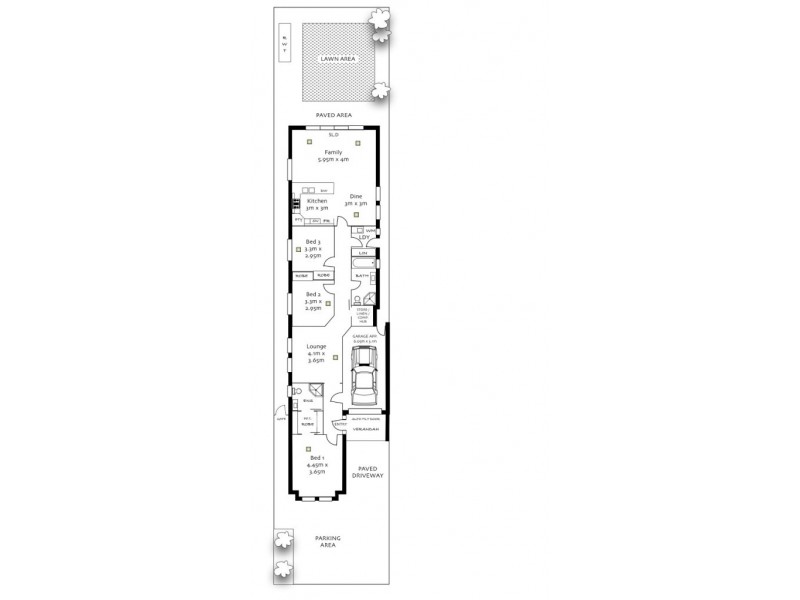 2F Freeman Avenue, Tranmere SA 5073 Floorplan
