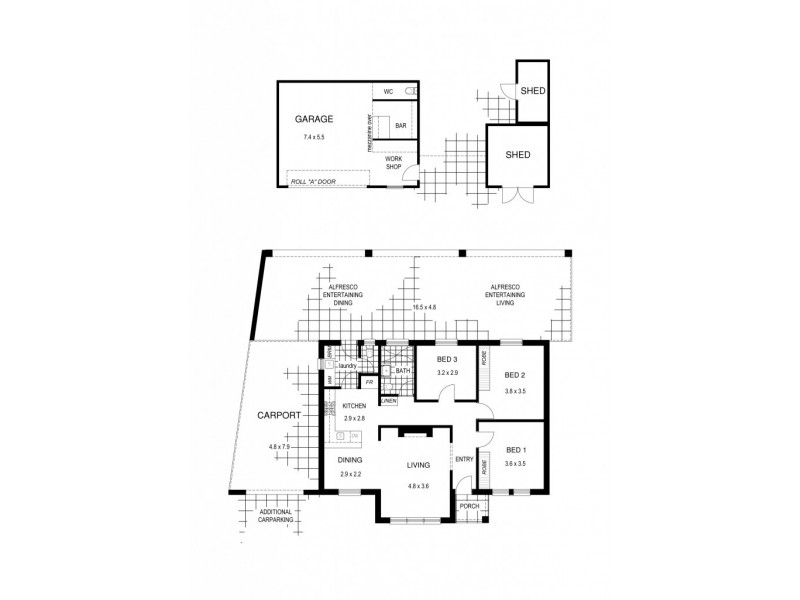 2 Wood Road, Paradise SA 5075 Floorplan