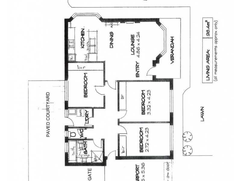 1/59 Northumberland Street, Tusmore SA 5065 Floorplan