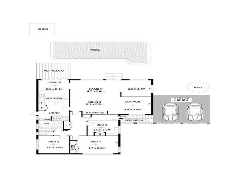 14 Lorraine Avenue, Manningham SA 5086 Floorplan