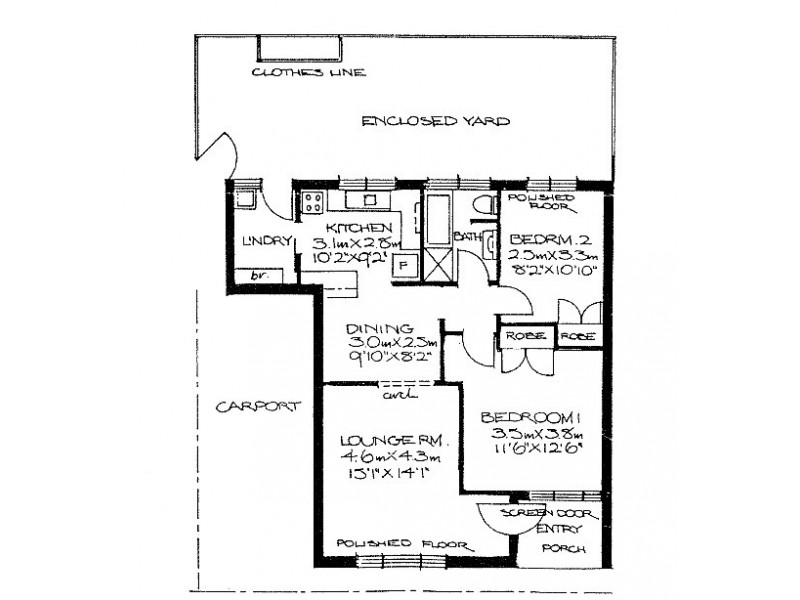 Residence3/7 Lamont Street, Renown Park SA 5008 Floorplan