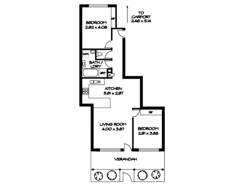 4/142 Carrington Street, Adelaide SA 5000 Floorplan