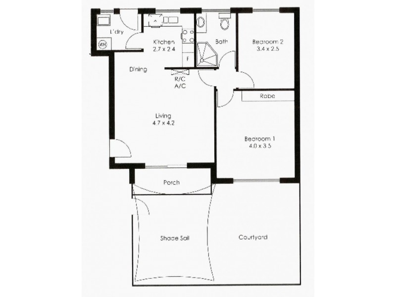 Res. 10/7-9 L’Estrange Street, Glenside SA 5065 Floorplan