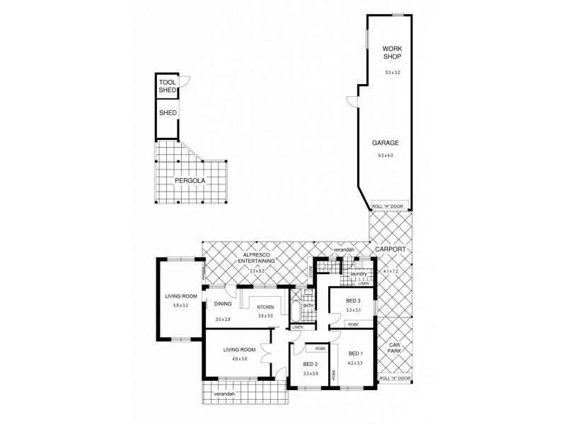 47 McShane Street, Campbelltown SA 5074 Floorplan