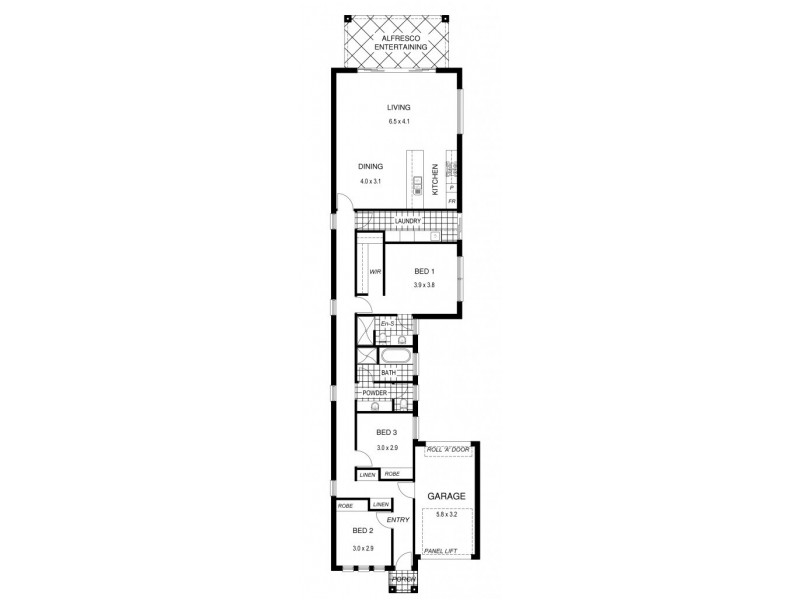 3B Papagni Avenue, Newton SA 5074 Floorplan